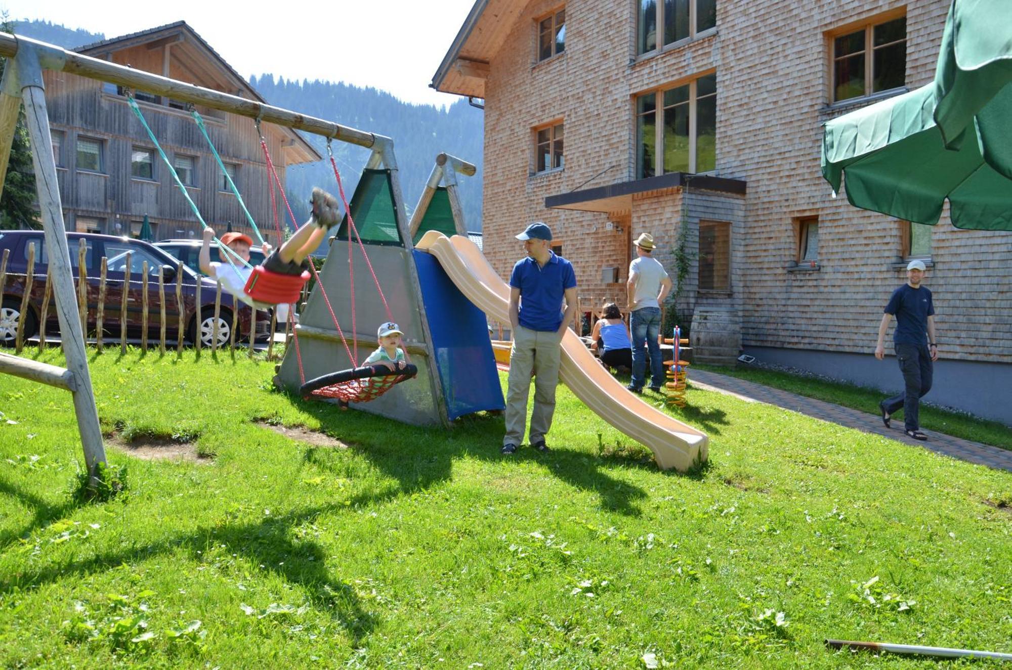 Haus Rose Apartment Schrocken Bagian luar foto